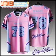 2025 Nfl Oversized Jersey Custom Name Number Jersey