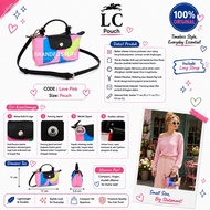 LC Indiana Robert Pouch - Love Pink