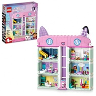 Gabby's Dollhouse 10788 Building Toy Set, 8-Room Playhouse With Purrfect Details And Popular Charact