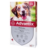 Advantix FOR DOG 10-25KG/medicine FOR DOG Fleas Weight BA10-25KG