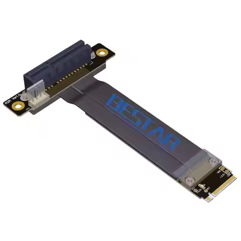 M.2 NGFF NVMe M Key2280 To PCIe 3.0 4x Riser Card Cable PCI-Express x4 Extender 10cm 20cm 30cm 1ft 2
