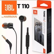 JBL T110 TUNE Earphone Headset Bass - Earphone JBL TUNE T110