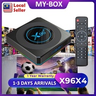 2022 NEW X96X4 TVBOX Android11 4GB RAM 32GB 64GB ROM amlgic S905X4 1000M LAN support 2.4G and 5G WiF