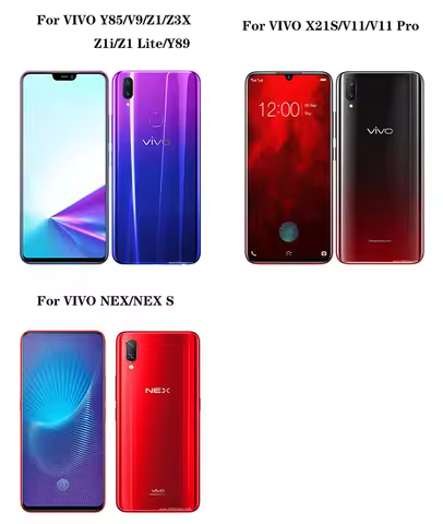 Three-dimensional Silicone Soft TPU case For VIVO Y85 V9 Z1 Lite Z3X Z1i Y89 X21S V11 Pro NEX S Soft