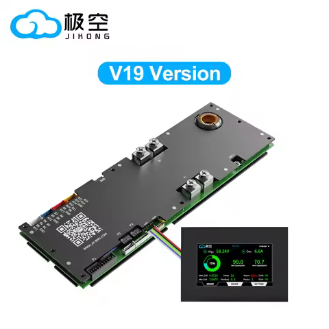 JIKONG V19 100A 200A 300A Household Energy Inverter BMS 8S/24V 16S/48V Li-ion/ Lifepo4/ LTO Battery 