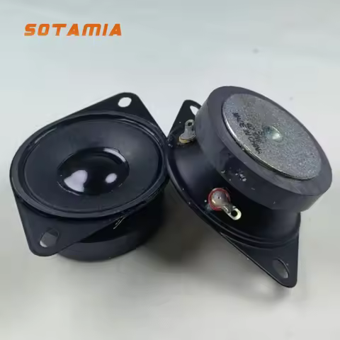 SOTAMIA 2Pcs 2 Inch Audio Speaker Tweeter 52mm 4 Ohm 10W Treble Speaker HIFI Sound Music Loudspeaker