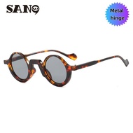 【Metal hinge】COD (San9)2025 New Classic Vintage Driving Round Sunglasses Ladies