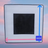 ARCHERY TARGET BUTT DIMENSION 60CM X 10CM + CENTER REPLACEMENT EVA FOAM DIMENSION 32CM X 5CM (FREE T