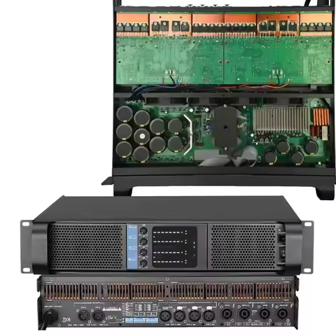 Amplifier FP10000q 4X1350W Professional Power Amplifier 4 Channel 10000 Watt Speakers Power Amplifie