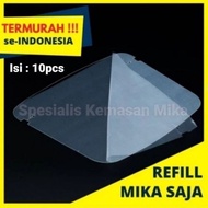 Afa Refil Mika Face Shield/Premium Glasses/Refil Mika Faceshield Glasses