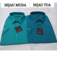 KEMEJA Ready-again!!! Jumbo SIZE 16.5 17.5 (HM) OMM-1615 Short Sleeve Alisan Shirt