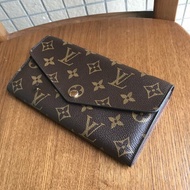 LV 路易威登 Louis Vuitton Monogram Portefeuille Sarah Long Wallet / Purse  皮夾 / 手拿包 / 錢包