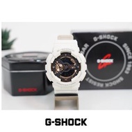 CASIO卡西歐 G-SHOCK 白玫瑰金 橡膠錶帶 碼錶GA-110RG  GA-110RG-7A 二手9.5成新