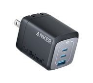 Anker Prime เครื่องชาร์จติดผนัง (67W 3พอร์ตGaN) (สีดำ)