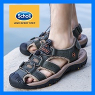 Scholl shoes men leather sandals men sandal for men men slippers korean sandal Scholl sandals men Sc