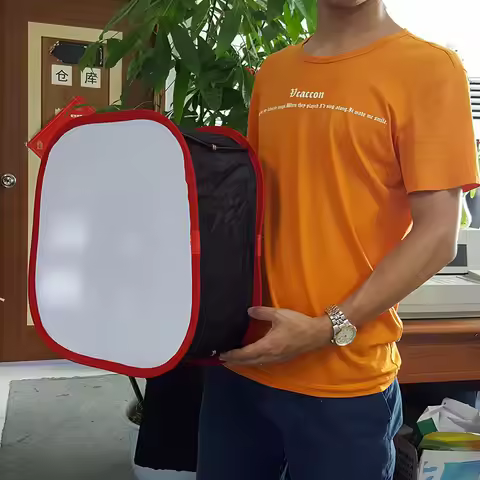 Camera Photo Studio Foldable LED Light Diffuser Softbox Soft Box for Viltrox Yongnuo YN160 YN300 Air
