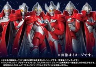 ULTRA ACT ULTRAMAN 超人力霸王 - 超人六兄弟 初代、佐菲、傑克、太郎、艾斯、賽文 + 披風 X 6