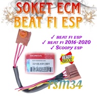 premium SOCKET SOKET KABEL ECM ECU BEAT FI ESP / BEAT 2016-2020 /