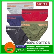 ✗ ✒ NATHANIEL BRIEF FOR MEN | ABRAHAM | LOGANJAMES | ERICSON | COLBY | 5-IN-1  MULTIPACK