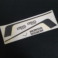 BỘ TEM HONDA CHALY HÀNG NHƯ ZIN