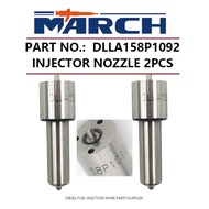2pcs Fuel Injector Nozzle Tip DLLA158P1092 for Isuzu 4HK1 6HK1 095000-5341 095000-6367