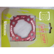 12o'clock AL7075 64bcd 22T front chainring - super tough