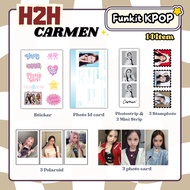 FANKIT KPOP HEARTS2HEARTS 14 Items | GIFT Box Kpop | Hampers HEARTS2HEARTS Kpop | FANKIT H2H CARMEN