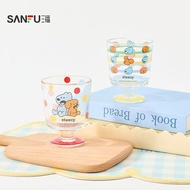 Puppy Goblet Glass Juice Cup Milk Cup 300ML Creative Fashion Desktop Water Cup