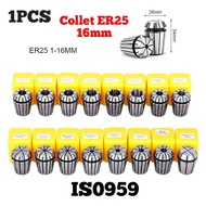 1pcs collet er25 16mm spring collet chuck not collet er32 oz25