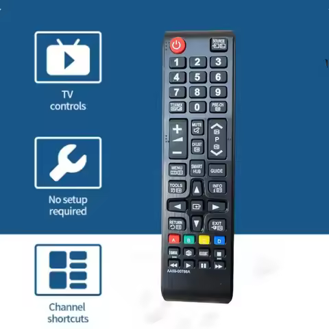 AA59-00786A Replacement Remote Control For Samsung TV PS51F5500 PS60F5500 UE50F6800 UE55F6800 LCD LE