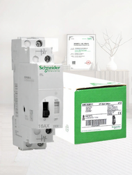 สวิตช์เรซิเดอร์เรลซ้ำรูปแบบ Schneider iTL 16A 230V A9C30811 30812 แทน TL 15510 ไฟฟ้าควบคุม อุปกรณ์อิ