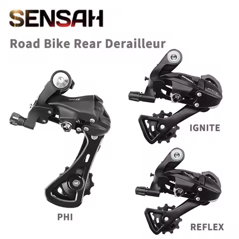 SENSAH Road Bike Derailleur 8 9 10 Speed Road Bike Rear Derailleur Bicycle RD Short/Medium Leg PHI I