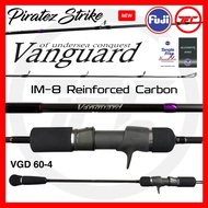 PIRATEZ STRIKE VANGUARD Baitcast Overhead Jigging Rod Joran Pancing SW Saltwater Slow Fast Jig Verti