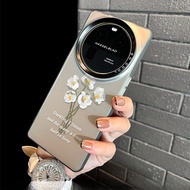 Guanglu | Ốp lưng điện thoại Oppo Findx8 Butterfly Petal Design Curved Screen Protection Case Female