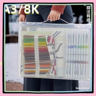 Kekeke a3 Art Bag a3 Transparent Waterproof Storage Box Large Capacity Picture Album Test Paper Tool