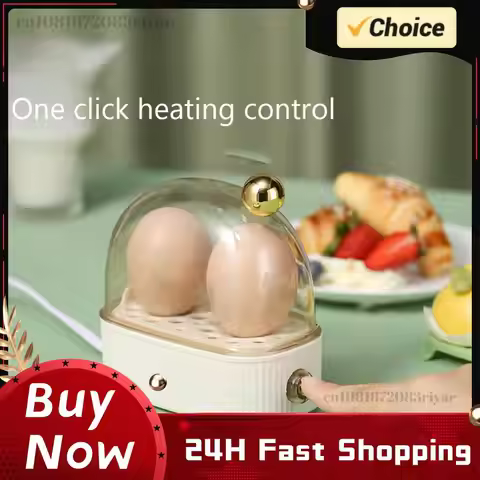 220V Portable Food Steamer Automatic Power Off Timed Egg Steamer Multi-function & Mini Kitchen Utens