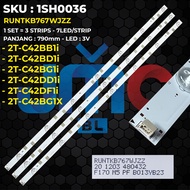 Backlight TV SHARP 42 Inch 2T-C42BB1I 2T-C42BD1I 2T-C42BG1i 2T-C42DD1i 2T-C42DF1i 2T-C42BG1X RUNTKB7