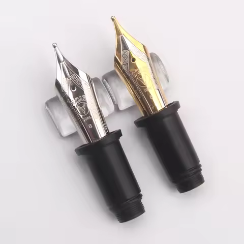 Smooth WingSung 630 Large No.8 Iraurita White Gold EF/F/M/B Nib Grip Section for Wingsung 630 Founta