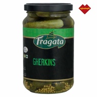 Pickled Cucumbers Gherkins 345g | Crunchy Pickles | Burger Sandwich Relish | Spanish Pickles | Fraga