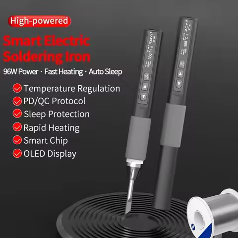 ZOYI ZT-N1 Smart Soldering iron 96W Electrician portable constant temperature welding pen for home m