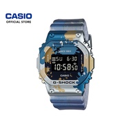 Casio G-Shock Street Spirit Series GM-5600SS-1 Graffiti Multicolored Blue Resin Band Men Sports Watc