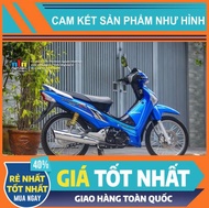 TEM RỜI mẫu zin Thái Wave 125i xanh - dán cho Future