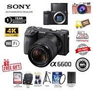 Sony Alpha a6600 Mirrorless Camera /w 16-50mm F3.5-5.6 OSS /18-135mm f/3.5-5.6 OSS lens. ( 1 Year Wa