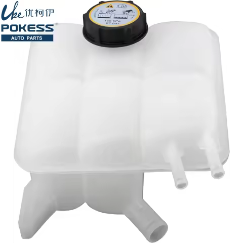 Car Engine Coolant Expansion Pot with Cover 5M5H8K218AA for Volvo C30 S40 V50 Mazda 3 Ford Focus 200