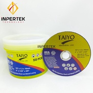 10 PCS Batu Gerinda 4 in TAIYO Cutting Wheel 4" Gerinda Potong 4 Inch