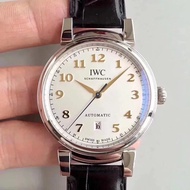 Iwc iwc Da Vinci Series Watch/356601Model Men's Automatic Mechanical Watch/Formal Casual Belt Watch 