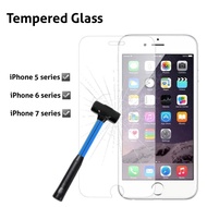 Tempered Glass iPhone 5 5S 5SE iPhone 6 6S 6Plus 6S Plus iPhone 7 7Plus