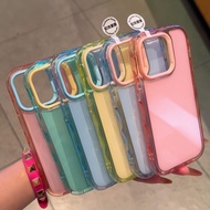 2 In 1 Colors Macaron Clear Casing iphone 1114 Plus 17 Pro Max 16E 12 Pro Max 13 Pro Max 15 Plus 16 