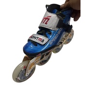 EUR34 ONLY Montma Carbon Fiber Inline Speed Skate Shoes for Indoor Track Outdoor Street Race 4 Wheel