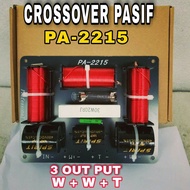 CROSSOVER PASIF PA2215 LOW+LOW+HIGH PA 2215 PASIF CROSOVER IMPORT PA-2215